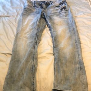 32/30mens salvage bootcut